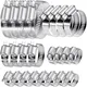 Set fascette stringitubo da 20 pezzi, fascette stringitubo regolabili da 6-51 mm Fascette stringitubo in acciaio inossidabile 304 Fascette stringitubo Fascette a vite per piscina per tubi domestici