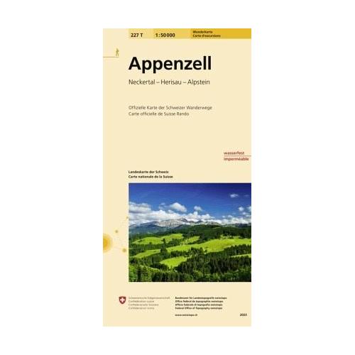 227T Appenzell Wanderkarte