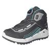 Sneaker RICOSTA "Terra WMS: normal", Kinder, Gr. 31, bunt (schwarz, türkis), Synthetik, Textil, kontrastfarbene Details, casual, Schuhe, Schnürschuh mit Sympatex-Membrane, Größenschablone zum Download