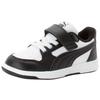 Sneaker PUMA "REB-L AC+ INF", Gr. 23, schwarz-weiß (puma weiß, puma schwarz), Synthetik, unifarben, sportlich, Schuhe, für Kinder