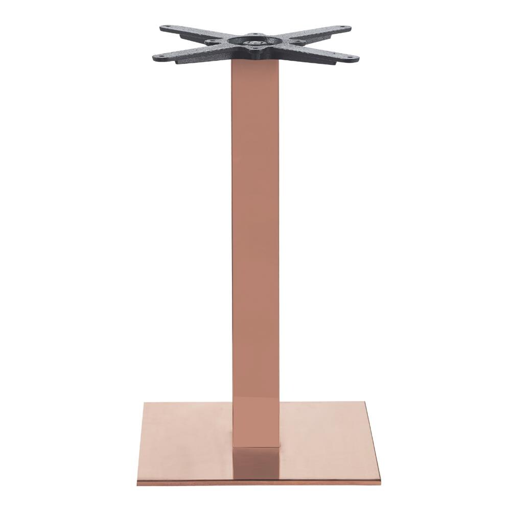 BIG Möbel GmbH Tischgestell Rosé – 40x40 cm Gusseisen mit Roségold-Finish | Premium-Gastroqualität Image