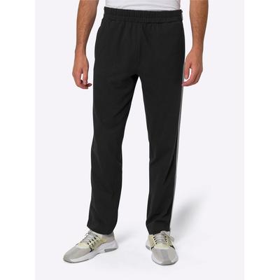 Schlupfhose CLASSIC, Herren, Gr. 48, Normalgrößen, schwarz, 100% Baumwolle, unifarben, lang, Hosen Image