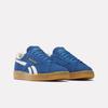 Sneaker REEBOK CLASSIC "CLUB C GROUNDS UK", Gr. 38,5, twilightblau, clay, chalk, Leder, Synthetik, sportlich, Schuhe