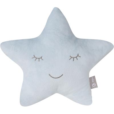 Babykissen ROBA "Lil Cuties, Stern", Baby, Gr. B/L: 32cm x 8cm,, blau (sky, hellblau, bestickt), Polyester, bestickt, Dekokissen_Sitzkissen_Kissenhüllen Image