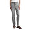 Boyfriend-Jeans MARC O'POLO "aus Organic-Cotton-Mix-Stretch", Damen, Gr. 26, Länge 32, light grau authentic wash, Obermaterial: 90% Baumwolle, 9% Polyester, 1% Elasthan, unifarben, lässig geschnitten knöchelfrei, Jeans