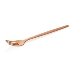 24x Menügabel ALEX BRONZE, mit bronze, matte PVD Beschichtung, 21 cm, Chromnickelstahl 18/10