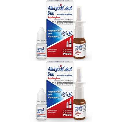 Allergodil akut Duo 4ml AT akut/10ml NS x2 2x1 St Kombipackung Image