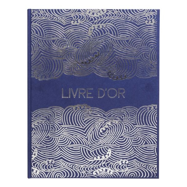 EXACOMPTA Gästebuch Japan 27x22 cm 100 Seiten blau Image