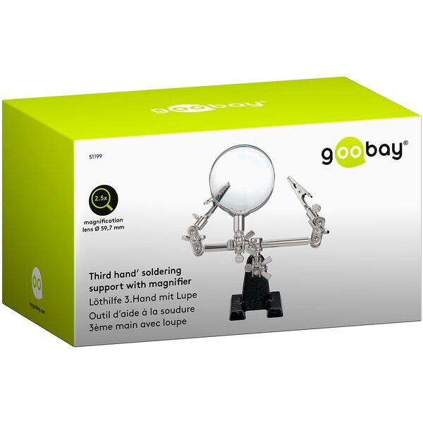 goobay Löthilfe »Dritte Hand« Image