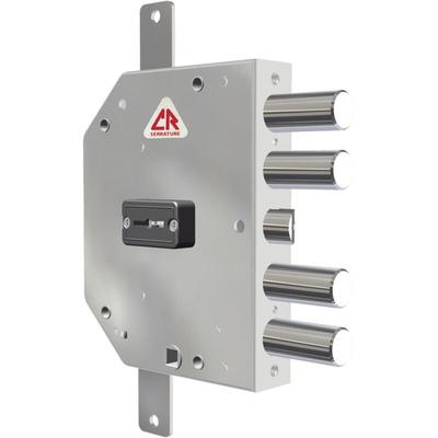 Dreifaches Doppelbart-Sicherheitsschloss cr Art.2155/28 mrx planar mit Manipulationsschutz –