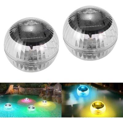 Schwimmende Solar-Poollampe, Outdoor-Solar-Kugelgarten, IP44 wasserdichte Outdoor-Solarlampe für Image