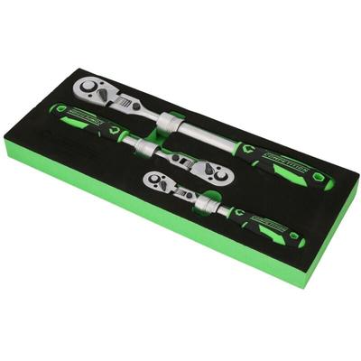 Ks Tools competition Teleskop-Ratschen-Satz,3-tlg., 1/4+3/8+1/2 Image