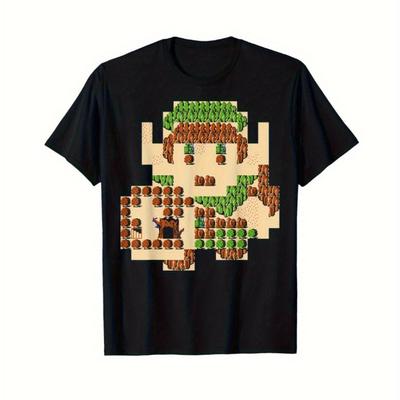 TEMU Link Portrait 8- Graphic T-shirt Image