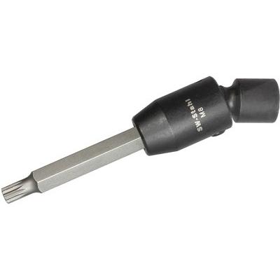 Sw Stahl IMPACT-Schraubendreheinsatz, 3/8, Innenvielzahn, M8, mit Gelenk [Hersteller-Nr. 05215L] Image