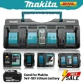 Caricabatterie originale Makita, per batterie al litio caricabatterie rapido Makita 18V 14,4V 18V BL1840, BL1830, BL1860, BL1850 Bl1430.