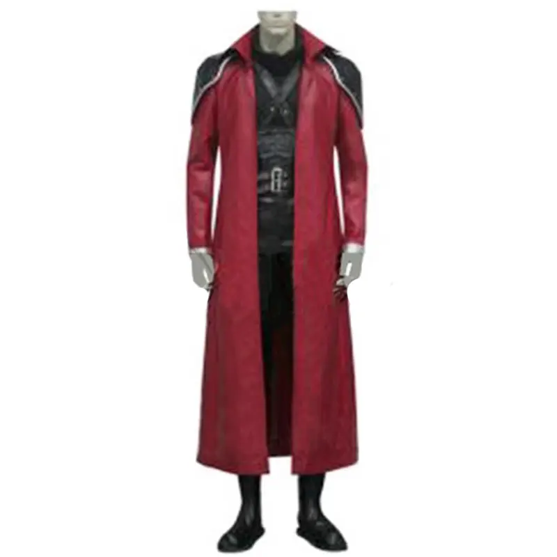 Anime Crisis Core Genesis Rhapsodos Cosplay Kostüm Männer Roten Mantel Hosen Halloween Sets Nach Maß