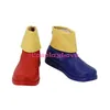 Maßgeschneiderte The Amazing Digital Circus Pomni Cosplay rote und blaue Schuhe Stiefel High Heel für Halloween Weihnachten Party Geburtstag