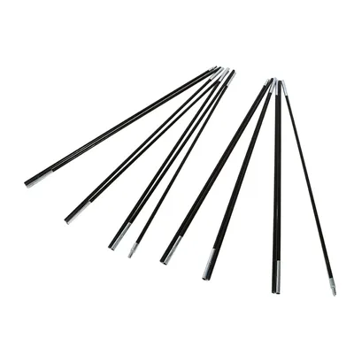 1 Set Tent Poles Fiber Glass Rod Outdoor Camping Tent Pole Support Frames Kit for 2 Person Camping Tent