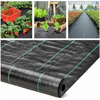 Weed film, garden landscape fabric, weed proof cloth, strong breathable plastic covering, thick and durable floor covering pad
