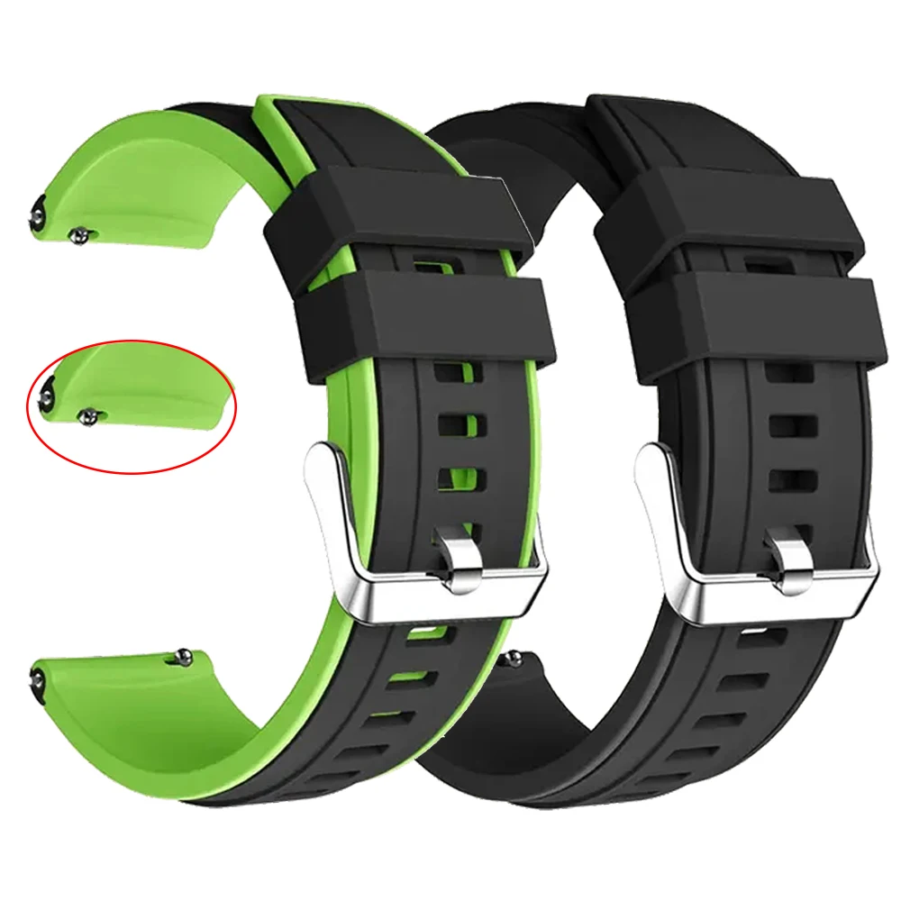 20 22mm Armband Armband Für Garmin venu sq/sq2/musik Band Silikon Armbänder Für Garmin Forerunner 570 vivoactive 6 5 Armband Image