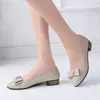 Frauen Schuhe Elegante Flache Niedrigen Ferse Schuhe Müßiggänger Frau Casual Slip-on Pumps Damen Komfort Schuhe Zapatos De Mujer