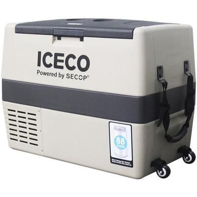 Iceco 2.11 Cu Ft Portable Refrigerator And Freezer, Beige