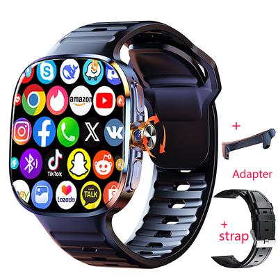 IMOSI Android Smart Watch Men GPS 3GB RAM/32G ROM Storage HD Dual Camera NFC 2G 4G SIM Card WIFI Wireless Fast Internet Access