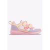 Sneaker LOTTO, Gr. 33, lila, rose, Synthetik, Textil, sportlich, Schuhe