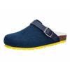Clog LICO "Hausschuh Clog Kids Warm", Gr. 33, blau, Filz, Schuhe