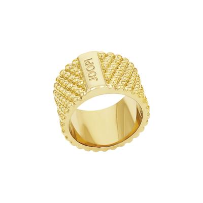 Fingerring JOOP "2039838/-39/-40" Gr. 60, gold (gelbgoldfarben), Fingerringe, Damen, 60, Edelstahl, 13,5mm Image