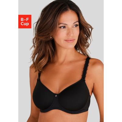 Minimizer-BH NUANCE, Damen, Gr. 85, Cup E, schwarz, Microtouch, Spacer, Obermaterial: 82% Polyamid (TACTEL), 18% Elasthan (LYCRA), feminin, BHs, mit atmungsaktiven Spacer-Schalen Image