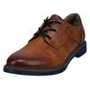Schnürschuh BUGATTI, Herren, Gr. 45, braun (cognac), Synthetik, casual, Schuhe, Festtagsschuh, Anzugschuh, Business Schnürer mit griffiger Profilsohle
