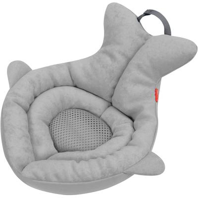 Babybadewanne SKIP HOP "Gepolsterte Waschbecken-Badewanne, Moby, grau", Baby, grau, Badewannen
