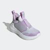 Slip-On Sneaker ADIDAS SPORTSWEAR "TENSAUR COMFORT KIDS", Gr. 33, cloud weiß, lime burst, powder plum, Textil, Synthetik, sportlich, Schuhe