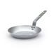 De Buyer 5610.24 Mineral B Element Round Frying Pan, 24 cm Diameter, Silver Grey