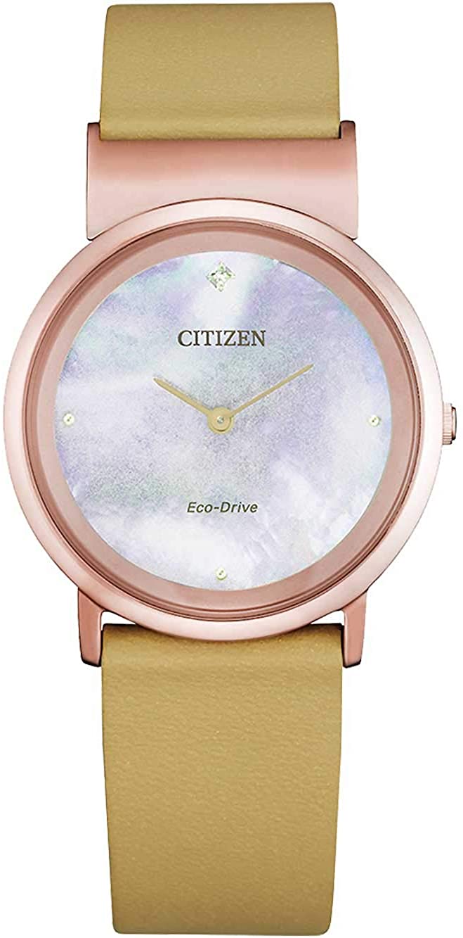 Citizen Damenbeige Uhr EG7073-16Y Image