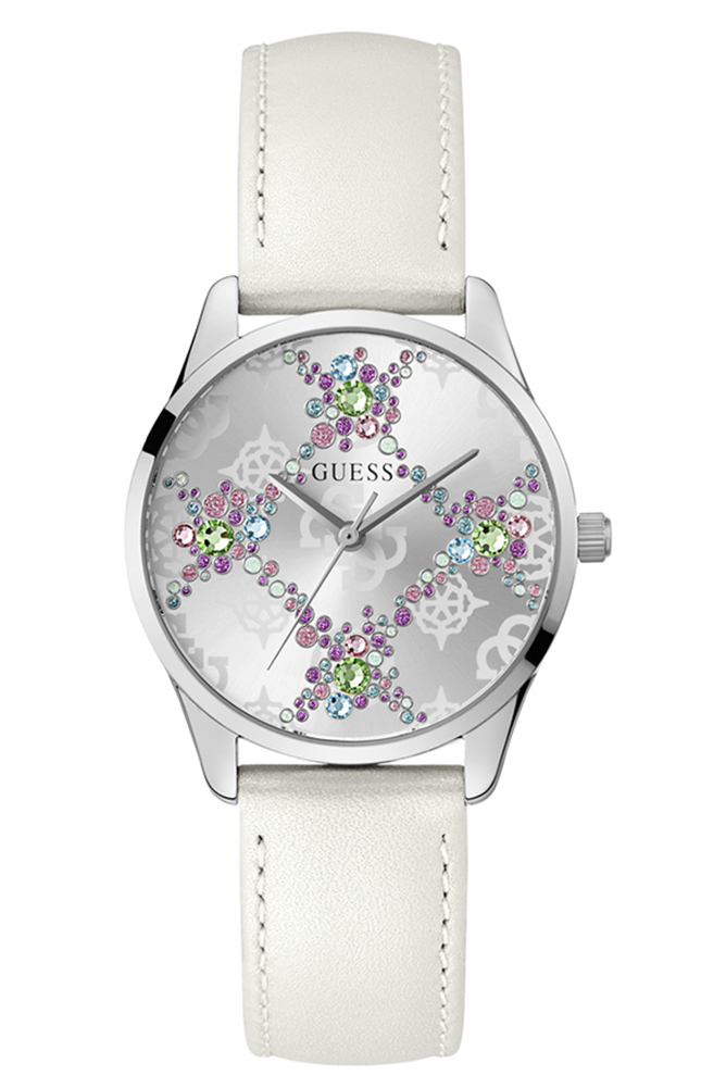 Guess Luster Damen Weißer Uhr GW0837L1 Image