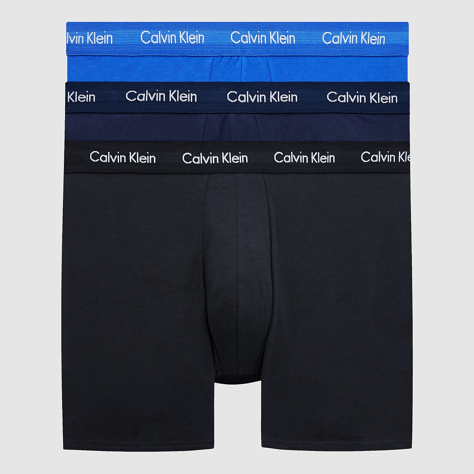 Pack-3 Boxershorts aus atmungsaktivem Stoff und anatomischer Vorderseite NB1770A Herren Image