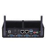 Kettop Kiosk Mini Pc Mi2955C6 Intel Celeron with 2955U Processor Dual Core 1.4 Ghz(8Gb Ddr3 Ram 64Gb Ssd) Fanless 6 Rs232 and Hd Ports