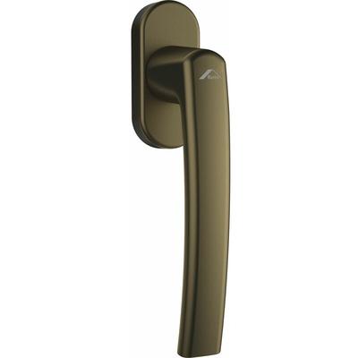 Fenstergriff line vk 7 x 35 mm, Aluminium mittelbronze eloxiert - Roto Image