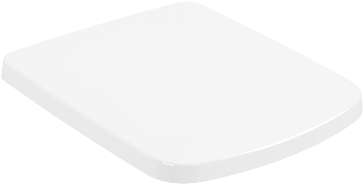 Villeroy & Boch WC-Sitz Subway 3.0 8M85S1 373x453x51 mm ov SoftClosing QR Pure Black 8M85S1R7 Image