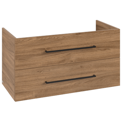 Villeroy & Boch Waschtischunterschrank Avento 976x514x484mm 2 Ausz. Waschbecken mittig Kansas Oak A89210RH Image