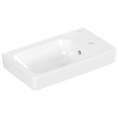 Villeroy & Boch Handwaschbecken Architectura 480x275 mm, Becken links , 1 Hahnloch mit Überlauf Wei 43864801 Image