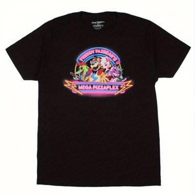 TEMU 's Men's Fazbear's Mega Pizzaplex Adult-shirt Image