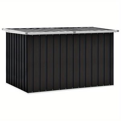 TEMU Outdoor Storage Boxes, Garden Box 149x99x93 Cm, Weather-resistant, Durable, Suitable For Outdoor Use, Garden, Terrace Image