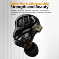 KZ ZAR Driver ibrido Monitor in-ear 1DD + 7BA Cuffie HiFi Cuffie cablate a 2 pin Cuffie per DJ musicali Auricolari sportivi da gioco