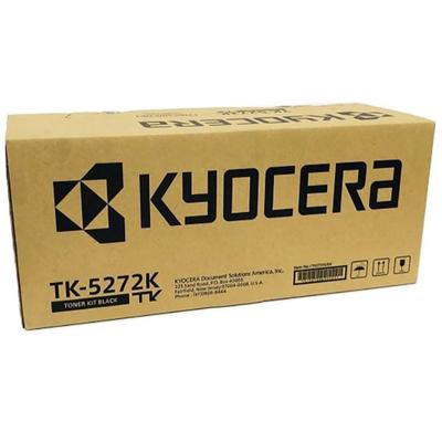 Kyocera Tk-5272K Original Laser Toner Cartridge - Black - 1 Each - 8000 Pages