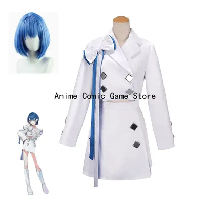 AUF LAGER S-2XL Kiritani Haruka Cosplay Anime Projekt Sekai Bunte Bühne Cosplay Perücke Halloween Party Outfits für Frauen Image