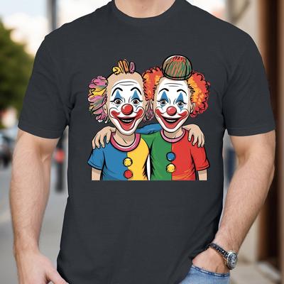TEMU Plus Size Polyester Casual T-shirt - Summer Crew Neck With Stretch, Funny Short Sleeve Tee For Adult, Regular Fabric - For Big & Tall Men Image