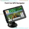 Navigatore GPS per auto da 5 pollici/7 pollici HD Touch Screen Navigatore GPS per camion Modalità 3D Sat Nav 8G + 256M 2023 Mappa Europa Navigatori GPS